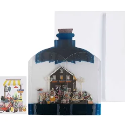 Flower Shop 3D Keepsake Art Bottle With Mini Card>Alljoy Design Shop