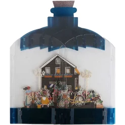 Flower Shop 3D Keepsake Art Bottle With Mini Card><noscript><img width=