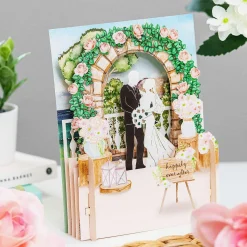 Happily Ever After Wedding 3D Pop Up Card>Alljoy Design Cheap
