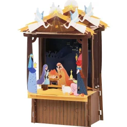 Nativity Paper Theatre 3D Pop Up Christmas Card>Alljoy Design Best