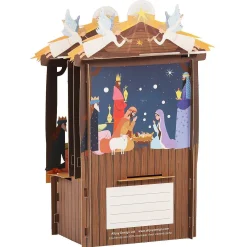 Nativity Paper Theatre 3D Pop Up Christmas Card>Alljoy Design Best