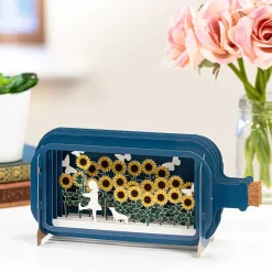 Sunflowers Message In A Bottle Card>Alljoy Design Cheap