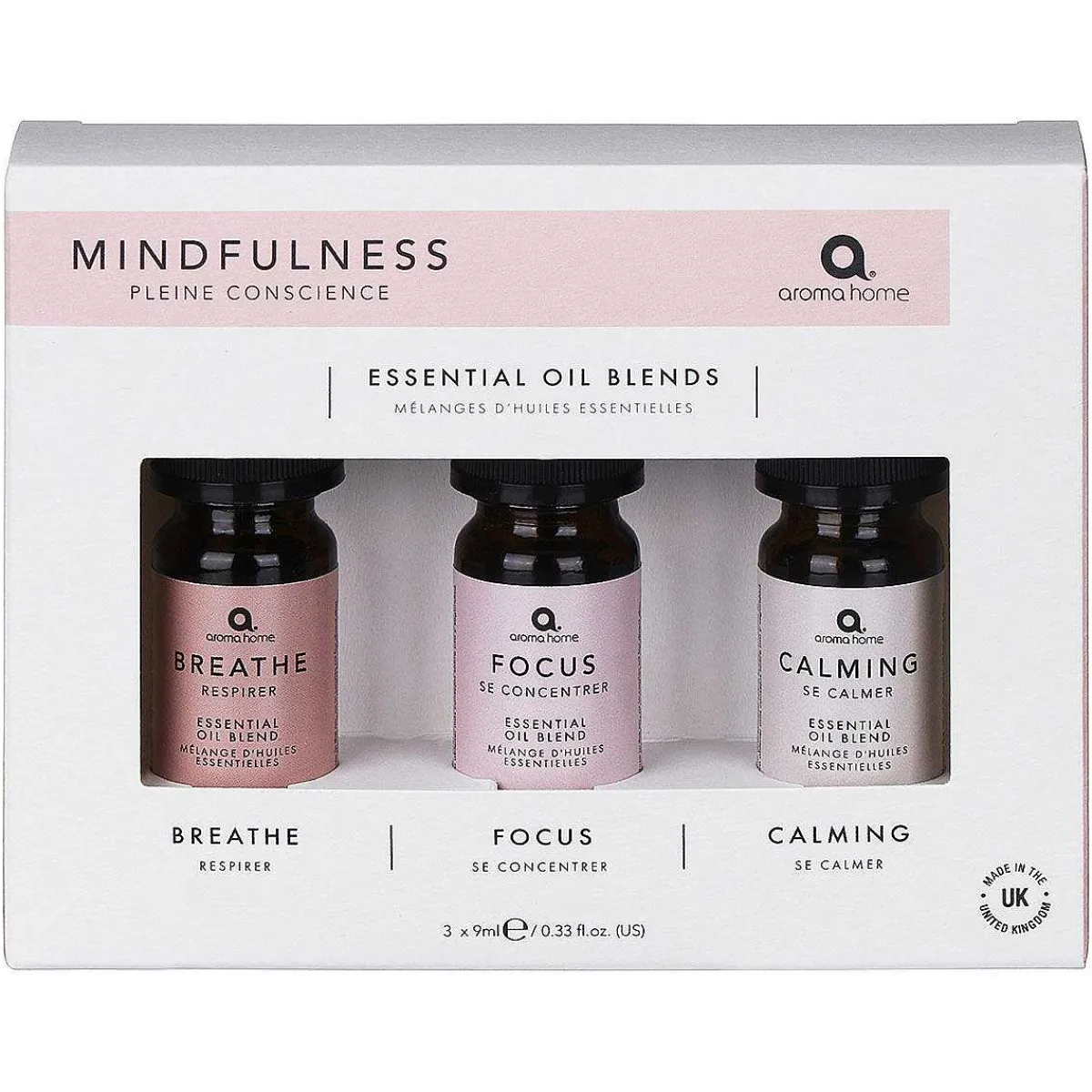 Mindfulness Set Of Three Essential Oils>Aroma Home Best
