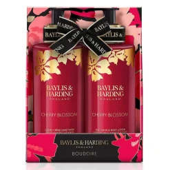 Boudiore Cherry Blossom Hand Wash & Lotion Set>Baylis & Harding Hot