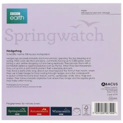 Springwatch Hedgehog Greetings Card>BBC Fashion
