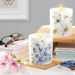 Bee-Tanical Bluebells Candle><noscript><img width=