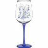 Bee-Tanical Bluebells Wine Glass>Temptation Gifts Cheap