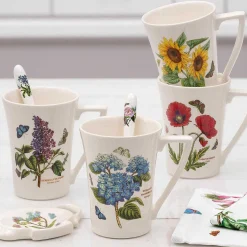 Hydrangea Mandarin Shape Mug>Botanic Garden Sale