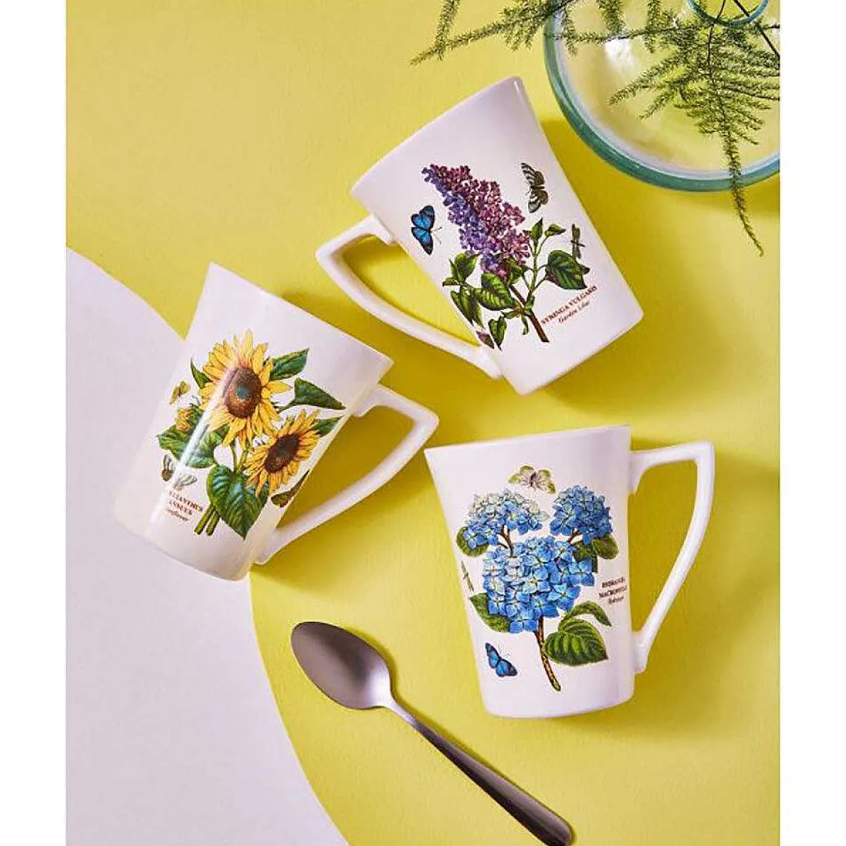 Hydrangea Mandarin Shape Mug>Botanic Garden Sale