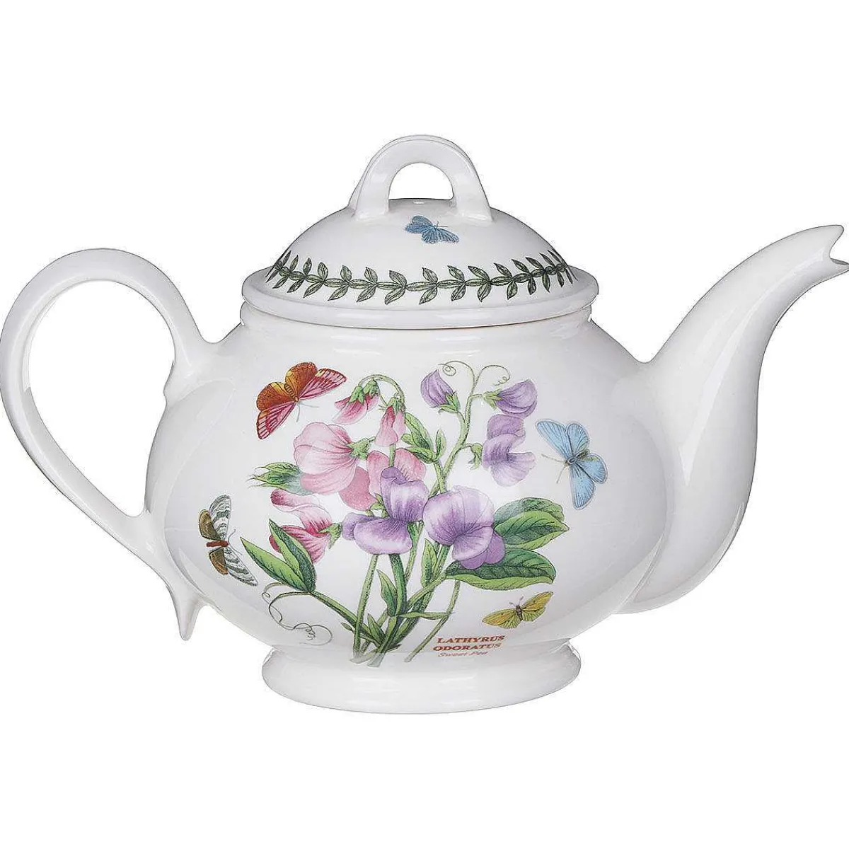 Sweet Pea Romantic Shape 2 Pint Teapot>Botanic Garden Best