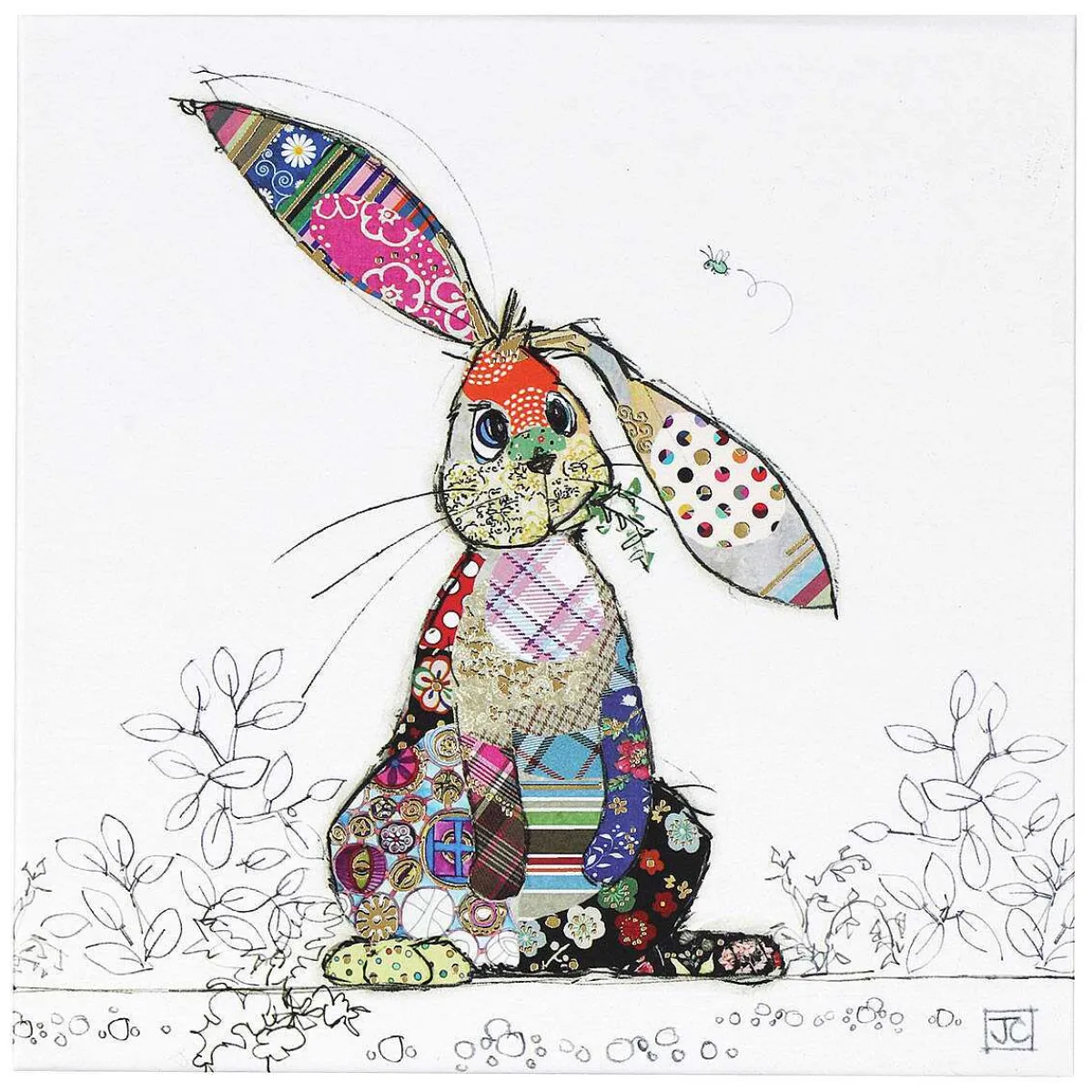 Binky Bunny Memo & Pen>Bug Art Fashion
