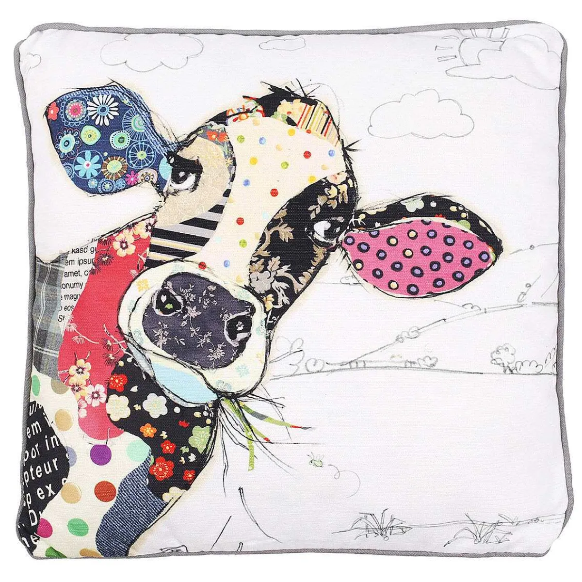 Connie Cow Cushion>Bug Art Outlet