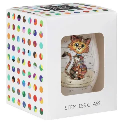 Kimba Kitten Stemless Glass>Bug Art Hot
