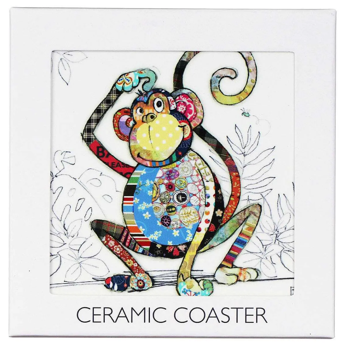 Monty Monkey Coaster>Bug Art Store