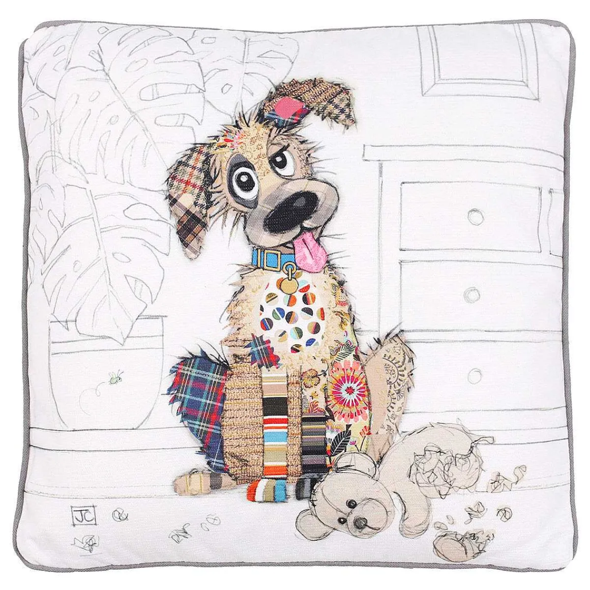 Murphy Mutt Cushion>Bug Art Outlet