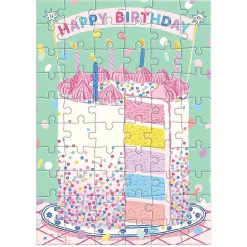 Cake' Birthday Card With Jigsaw Puzzle><noscript><img width=