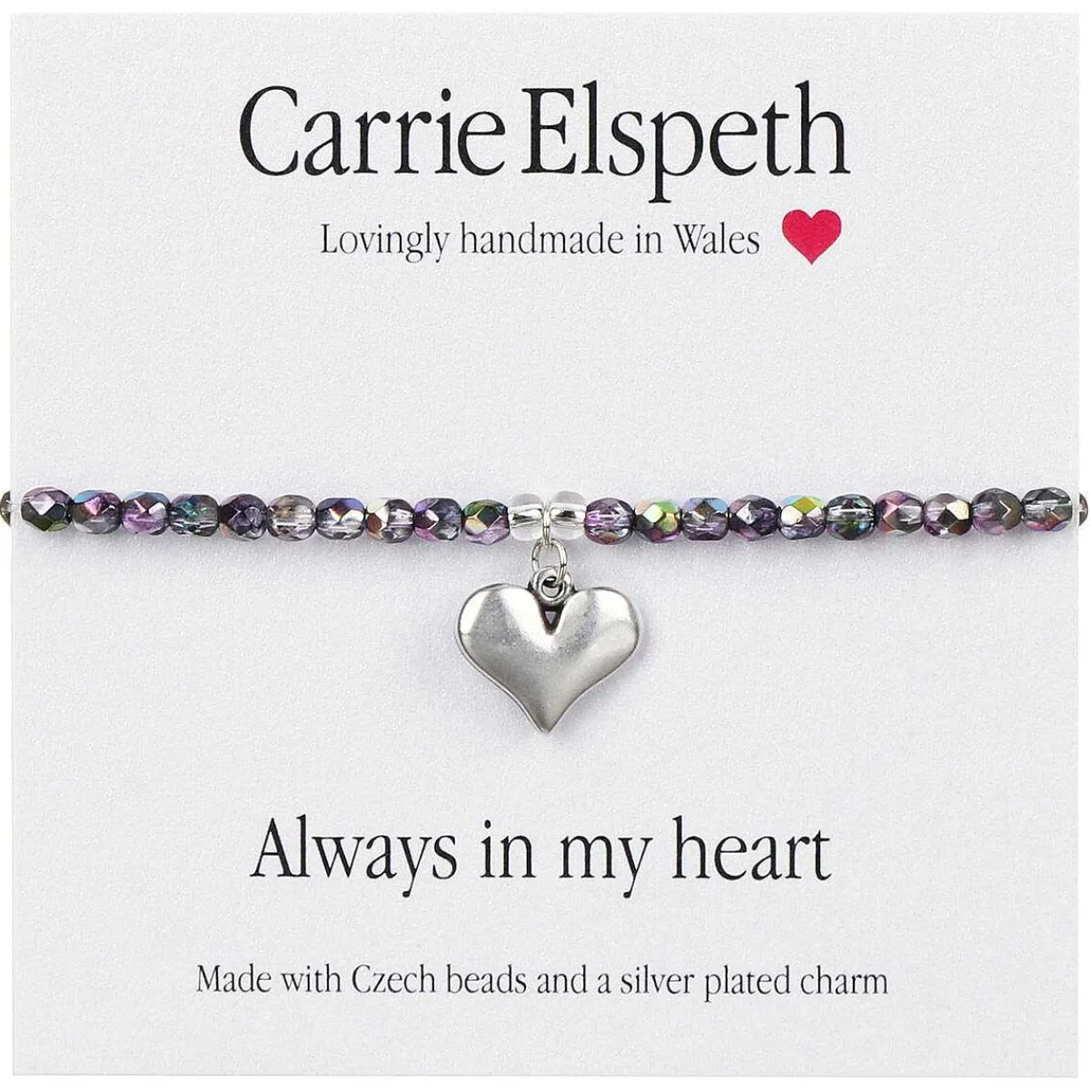 'Always In My Heart' Sentiment Bracelet>Carrie Elspeth Hot
