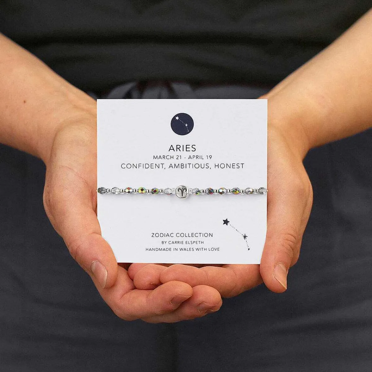 Aries Zodiac Sentiment Bracelet>Carrie Elspeth Online