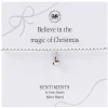 Believe In The Magic Of Christmas Sentiment Bracelet>Carrie Elspeth Online