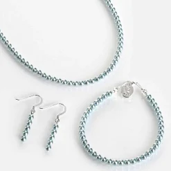 Blue Pearl Bracelet><noscript><img width=