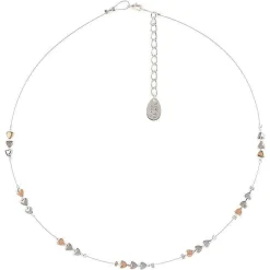 Cariad Hearts Spaced Necklace>Carrie Elspeth Fashion