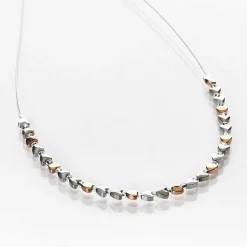 Cariad Hearts Links Necklace>Carrie Elspeth Fashion
