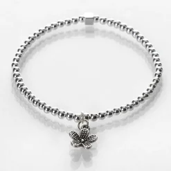 'Flower Girl' Child's Wedding Sentiment Bracelet>Carrie Elspeth Sale