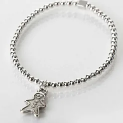 Gingerbread Wishes Sentiment Bracelet>Carrie Elspeth Flash Sale