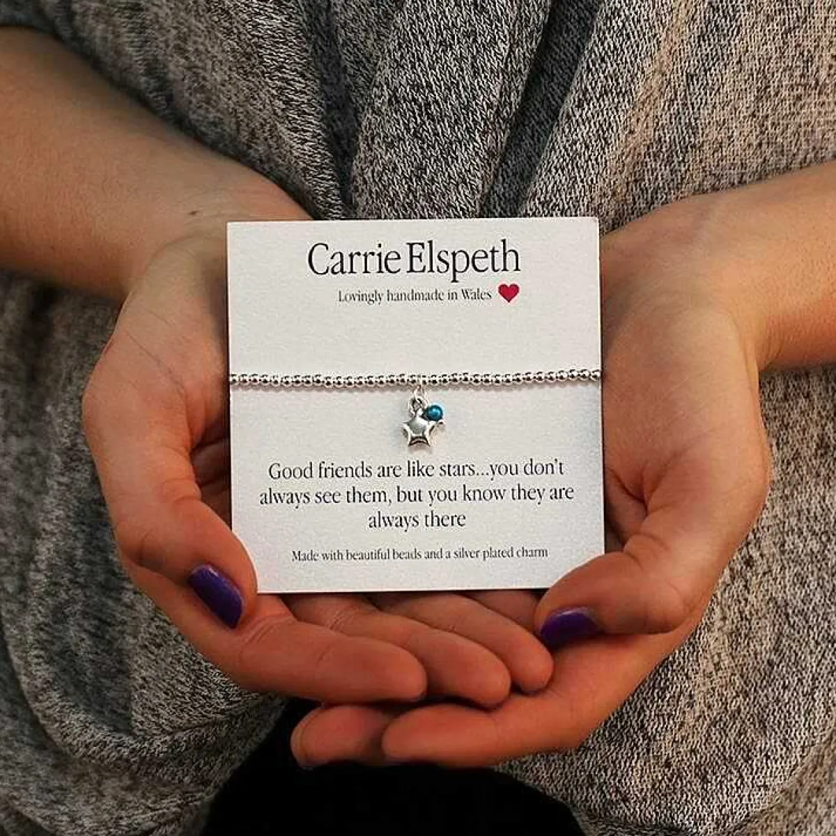 Good Friends Sentiment Bracelet>Carrie Elspeth Hot