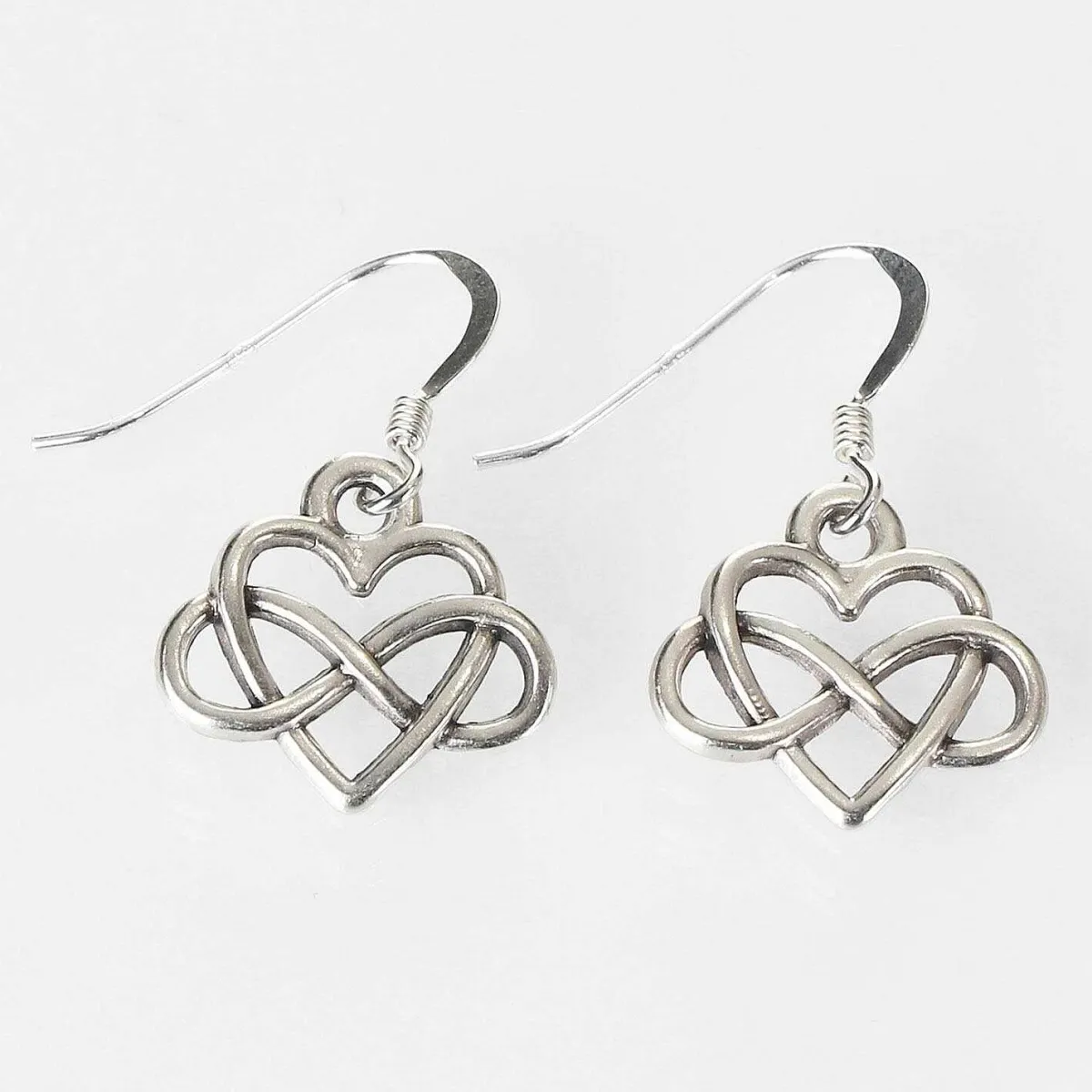 Infinity Heart Earrings>Carrie Elspeth Cheap