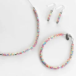Mini Myriad Links Necklace><noscript><img width=