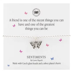 'One Of The Nicest Things' Friend Sentiments Bracelet>Carrie Elspeth Best