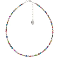 Rainbow Miracle & Haematite Full Necklace>Carrie Elspeth Online