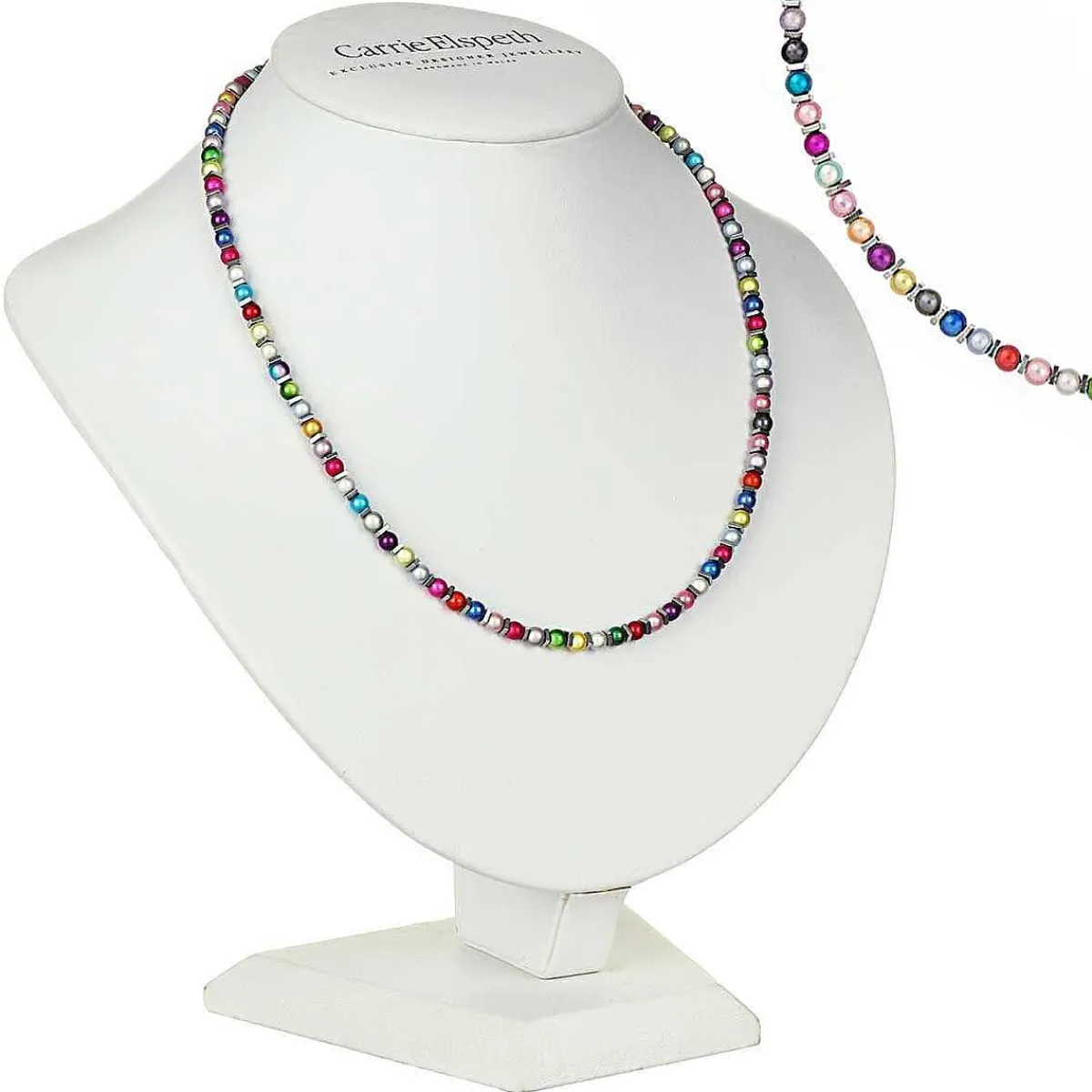 Rainbow Miracle & Haematite Full Necklace>Carrie Elspeth Online