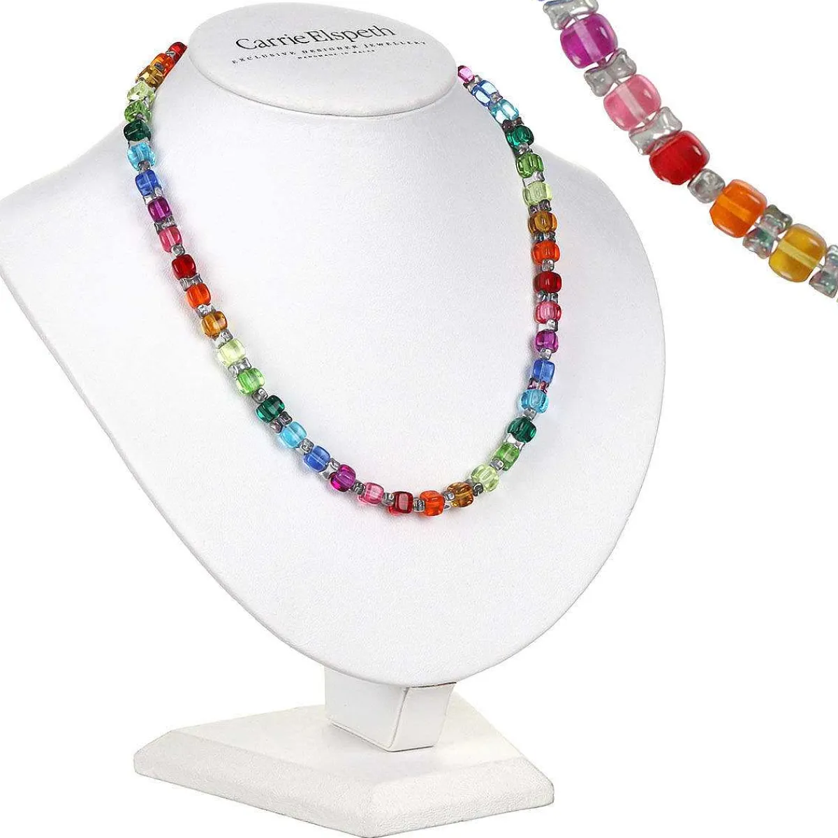 Rainbow Sparkle Full Necklace>Carrie Elspeth Outlet