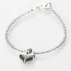 Silver Heart Strings Bracelet>Carrie Elspeth Hot