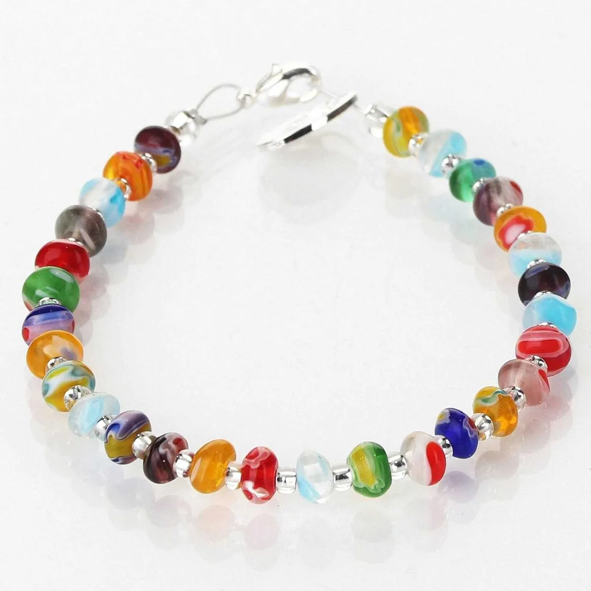 Spring Millefiori Bracelet>Carrie Elspeth Store