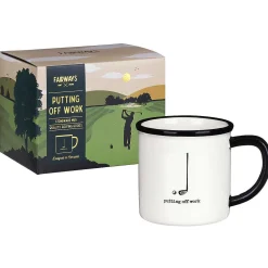 Fairways 'Putting Off Work' Golf Stoneware Mug>CGB Giftware Store