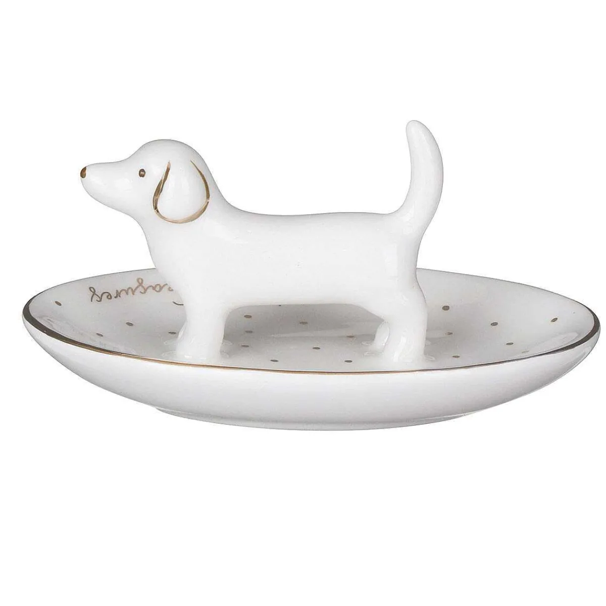 Top Dog Teenie Weenie Dachshund Ring Dish>CGB Giftware Discount