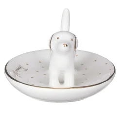 Top Dog Teenie Weenie Dachshund Ring Dish><noscript><img width=