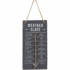 'Weather Slate' Hanging Sign>CGB Giftware Discount