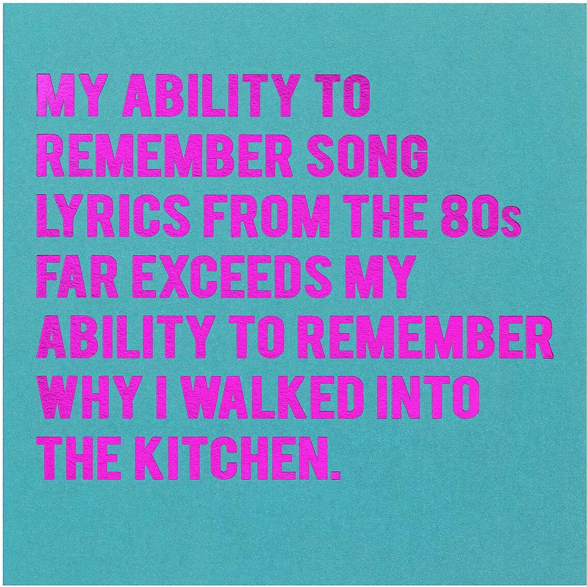 Cloud Nine 'song Lyrics' Greetings Card>Temptation Gifts Flash Sale