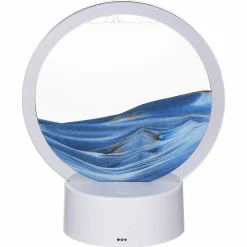 Colour Changing Quicksand Lamp With Blue & Gold Sand><noscript><img width=