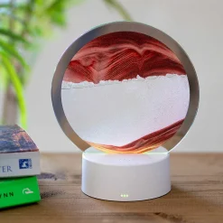 Colour Changing Quicksand Lamp With Red & Gold Sand>Temptation Gifts New