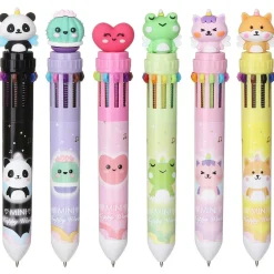 Cutie 10-In-1 Multi-Coloured Pen - Select Design>Temptation Gifts Discount