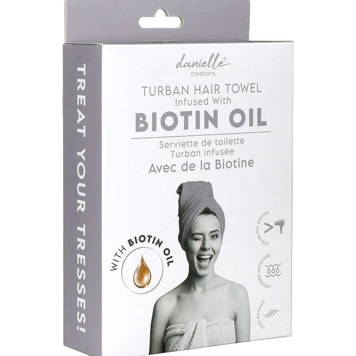 Biotin Oil Infused Hair Turban>Danielle Creations Online