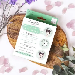 Cucumber Steam Eye Masks Set Of 5><noscript><img width=