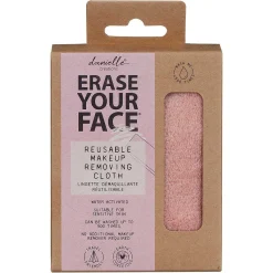 Erase Your Face Pink Makeup Removing Cloth>Danielle Creations New