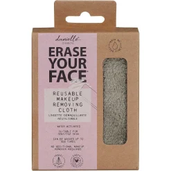 Erase Your Face Grey-Green Makeup Removing Cloth>Danielle Creations Shop