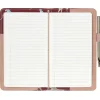 Blush Pink Vegan Leather Folio Wallet With Pen>Designworks Ink Discount